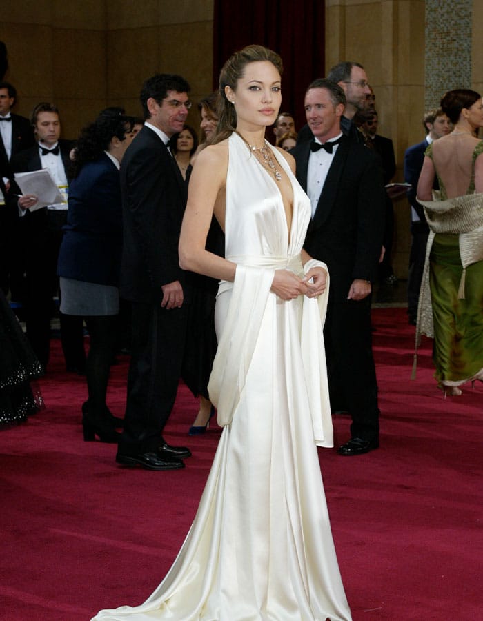 Angelina Jolie is a fashion icon on the red carpet and is well known for her elegant dresses