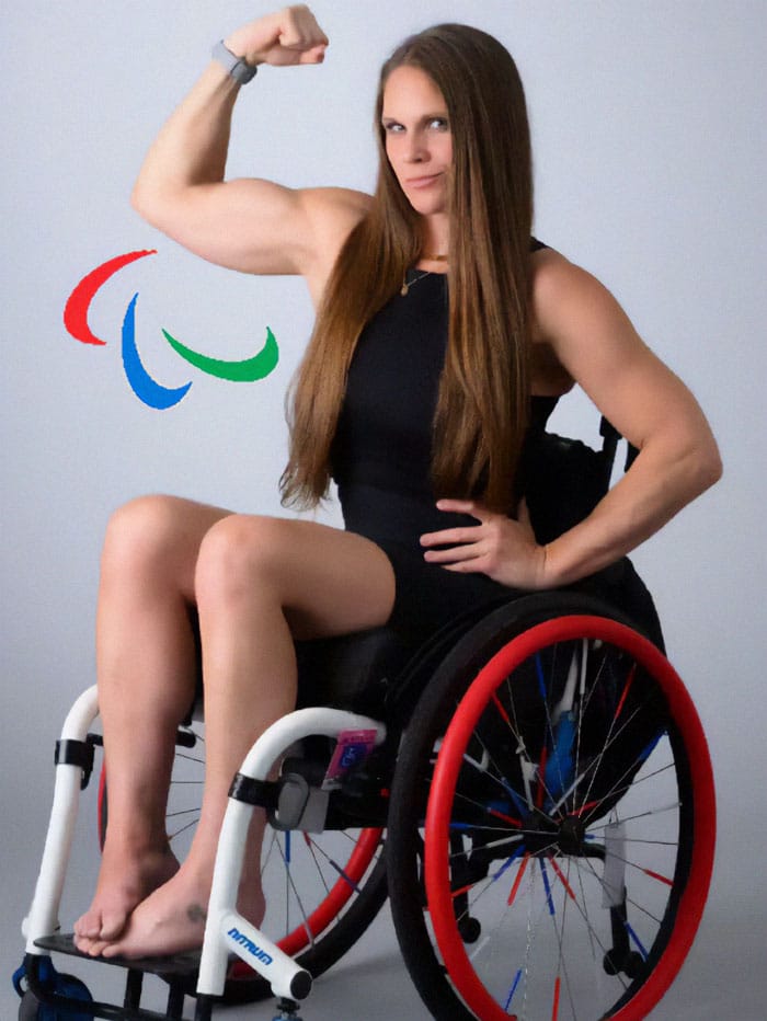 Christie Raleigh Crossley broke a world record in her first race at her first 2024 Paris Paralympic Games on Thursday (August 29)