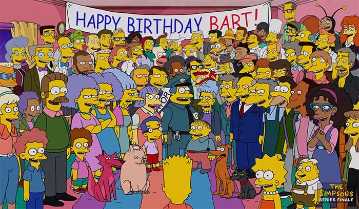 In the episode, Bart doesn’t want to turn 11