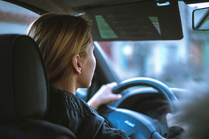 So when a driver refused to make any room for this woman to back out, she decided to simply leave the car for a while