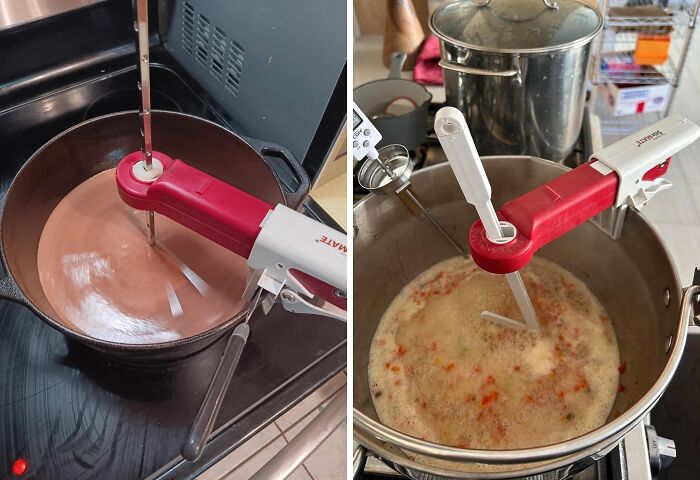 5: Multitasking Just Got An Upgrade! This Self-Adjusting Pot Stirrer Lets You Stir The Pot While You Conquer The World