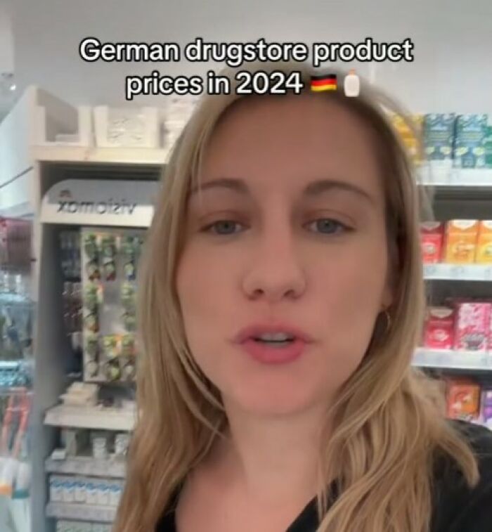 This American woman went viral for filming just how little things cost at a Germany drugstore