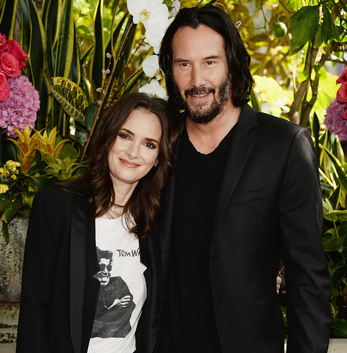 Winona Ryder shared some cute revelations about Keanu Reeves